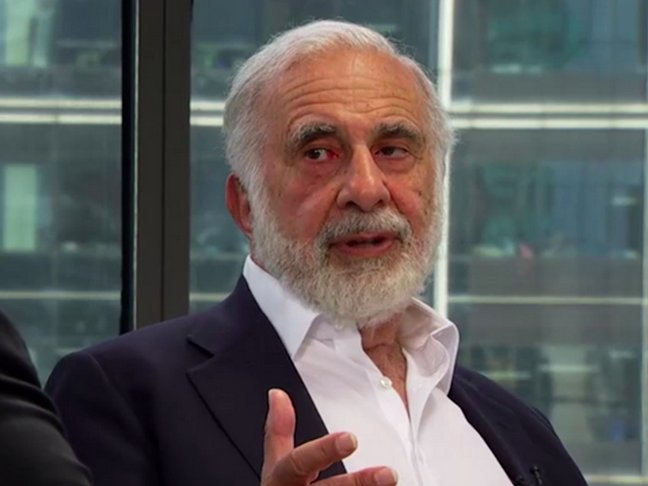 Carl Icahn of Icahn Enterprises.   Wall Street Week  screenshot