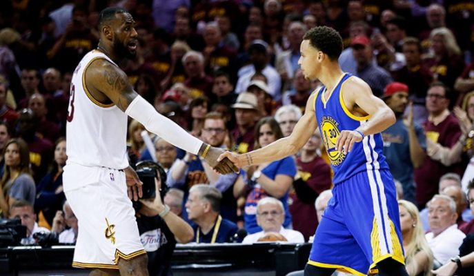 LeBron James vs. Stephen Curry