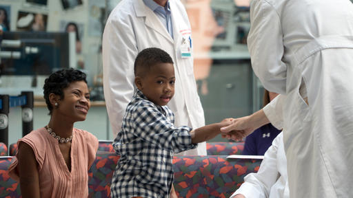 Boy with double-hand transplant's next goal Play football