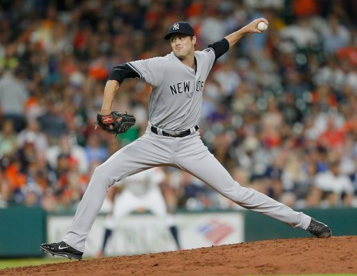 Andrew Miller #48 of the New York Yankees