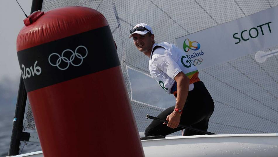 Olympic Sailing: Giles Scott in command of Finn class after second day of competition