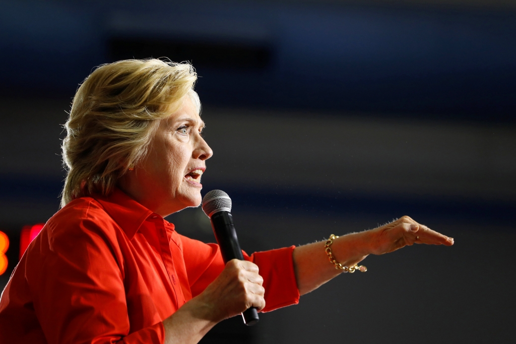 Democratic U S presidential candidate Hillary Clinton speaks at East High School in Youngstown Ohio July 30 2016 REUTERS Aaron P Bernstein