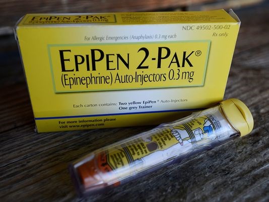 EpiPen epinephrine auto-injector a Mylan product