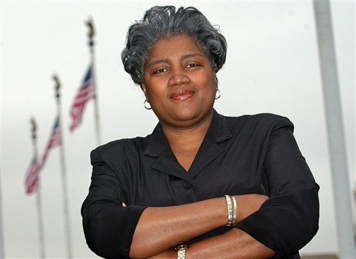 Donna Brazile poses in Washington