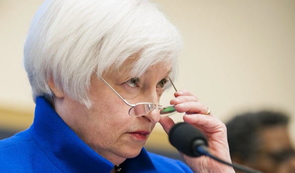 Fed chair Janet Yellen speaks August 26 at an annual symposium hosted by the Kansas City Fed in Jackson Hole Wyoming