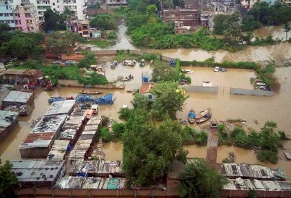 Flood Ten NDRF teams rushed to Bihar UP schools closed in Varanasi