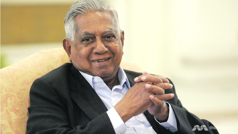 Former Singapore President S R Nathan.
   
 

  Enlarge  Caption