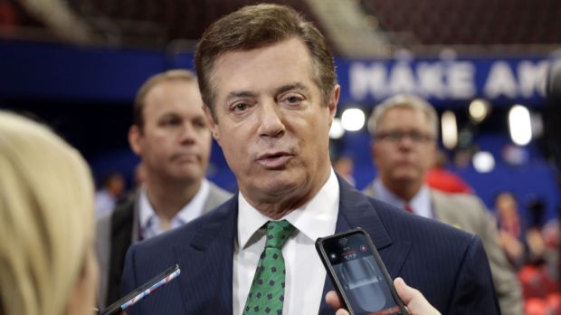 Former Trump campaign chairman Paul Manafort