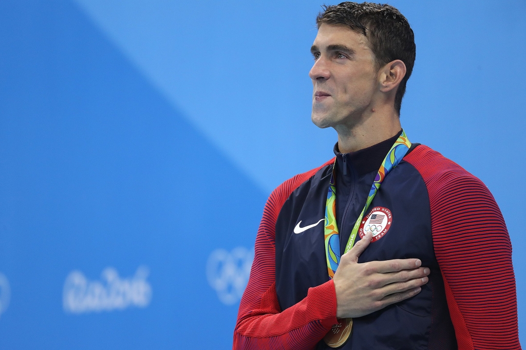 Michael Phelps Reveals Rap Track Behind #PhelpsFace