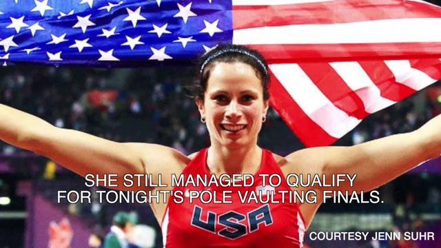 Rio Olympics 2016: Sandi Morris takes silver in pole vault as Jenn Suhr falters