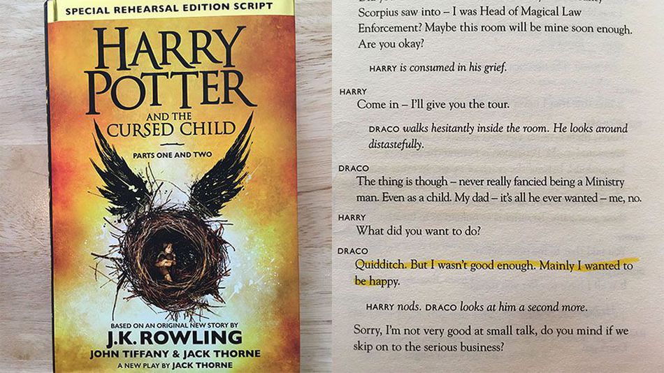 Harry Potter and the Cursed Child is not short on tear-jerkers