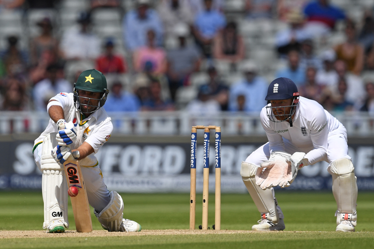 He had batted nearly three hours under intense pressure with unselfish dedication to give his team a chance of the draw