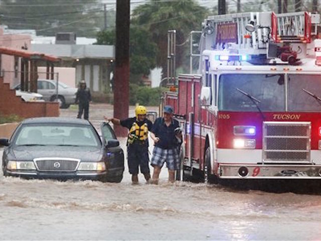 Tucson responds to dozens of rain-related calls