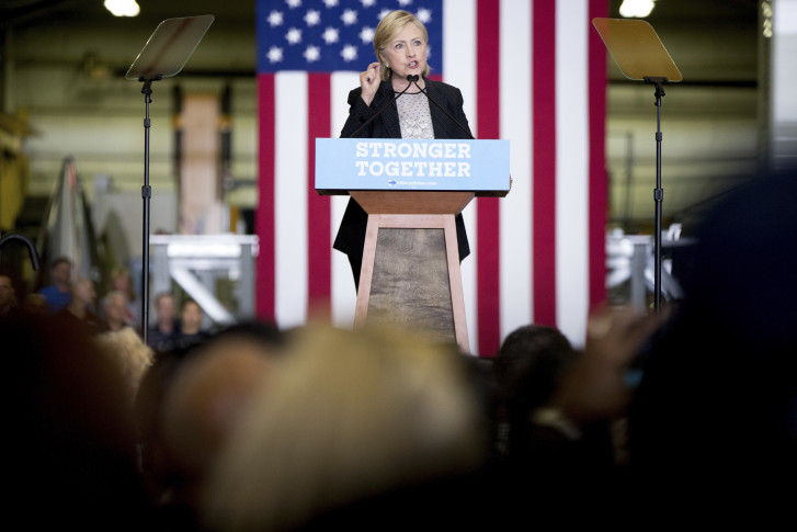 AP FACT CHECK: Clinton's selective history on trade