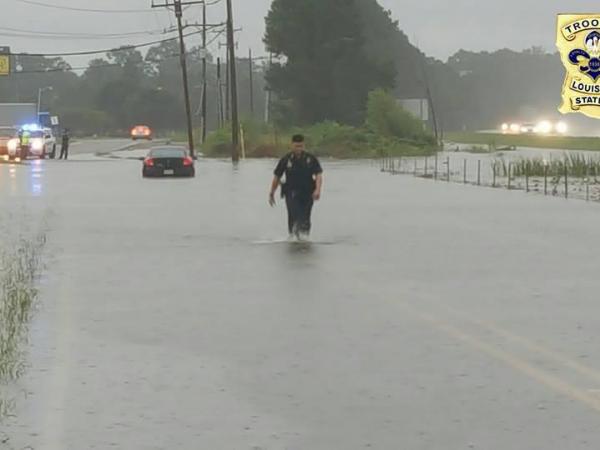 Louisiana Flooding At Least 2 Killed as Historic Rains Sweep State