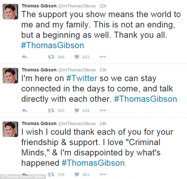 I wish I could thank each of you: He charmed fans on social media in a series of tweets