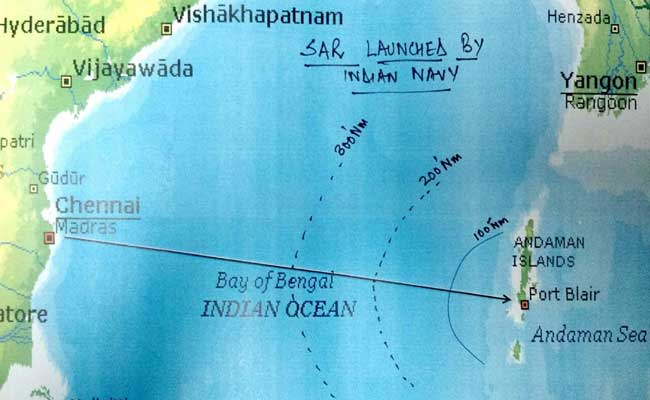 Indian military transport plane missing in Bay of Bengal