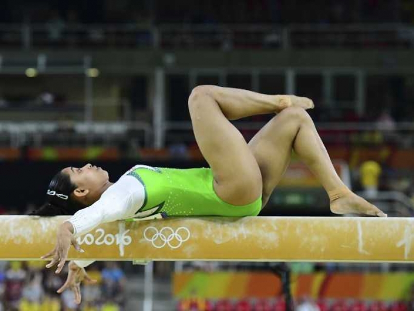 India's Dipa Karmakar competes in the qualifying for the women's artistic gymnastics in Rio Olympics