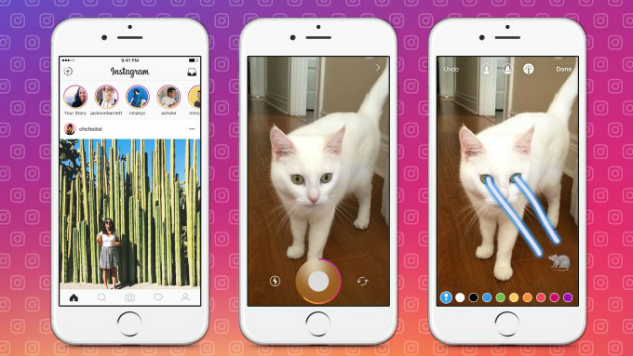 Inspired by Snapchat Instagram Introduces'Instagram Stories