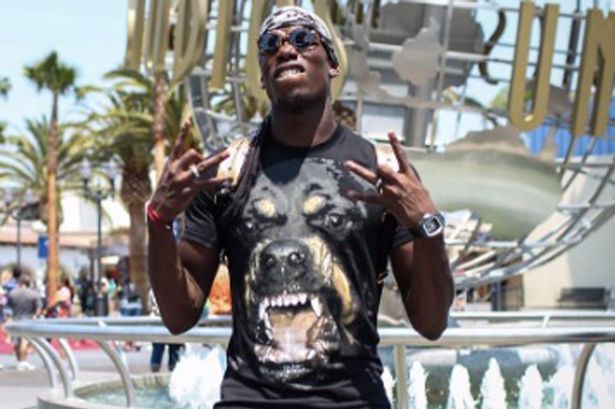 Paul Pogba undergoes medical check in Universal Studios amusement park in California