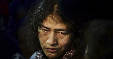 Irom Sharmila back in custody for continuing hunger strike