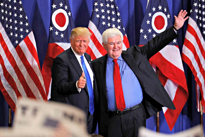 1. JUMPING SHIP?6 hours ago Newt Gingrich Trump Is ‘Unacceptable’Aaron P. Bernstein  Reuters