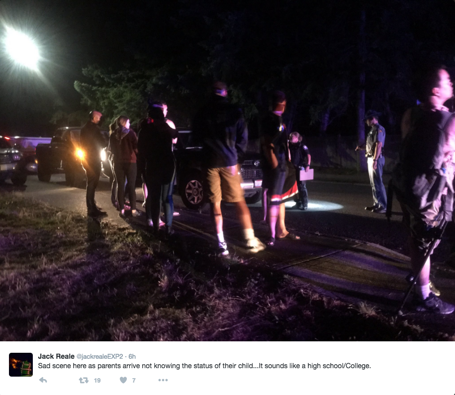 Jack Reale via Twitter — Report of multiple people shot at party in Mukilteo near Seattle