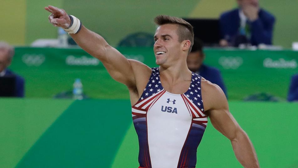 Sam Mikulak at 2016 Rio Olympics