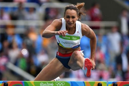 Jessica Ennis Hill off the mark in Olympic heptathlon