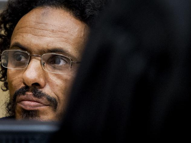 Ahmad Faqi al Mahdi in the courtroom of the International Criminal Court in the Hague last September. Mahdi pleaded guilty to war crimes over the deliberate destruction of buildings at a UNESCO-listed desert heritage site in Mali in 2012