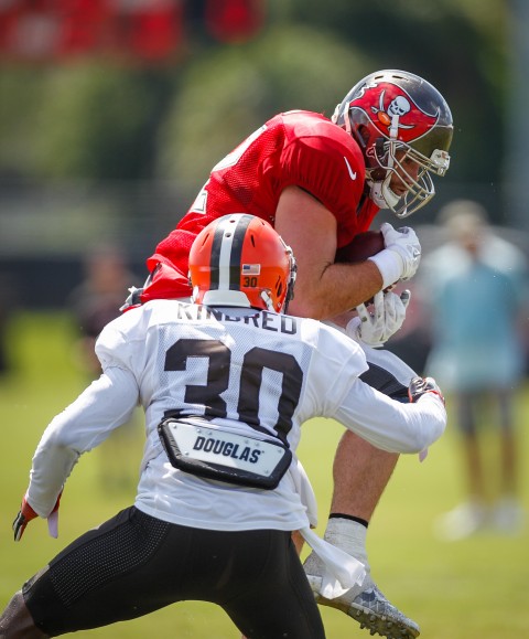 Browns' Gordon grateful upon return to practice field