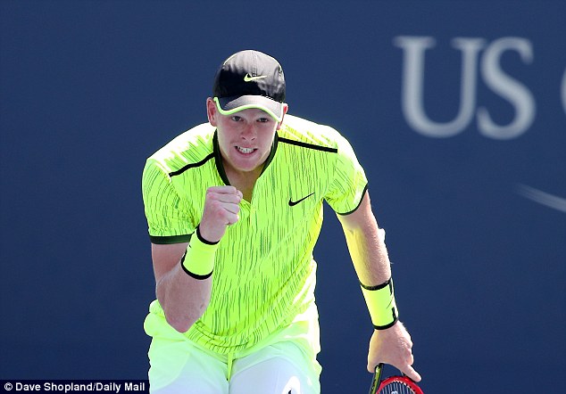 Kyle Edmund took just an hour and 41 minutes to dispatch Richard Gasquet on Monday