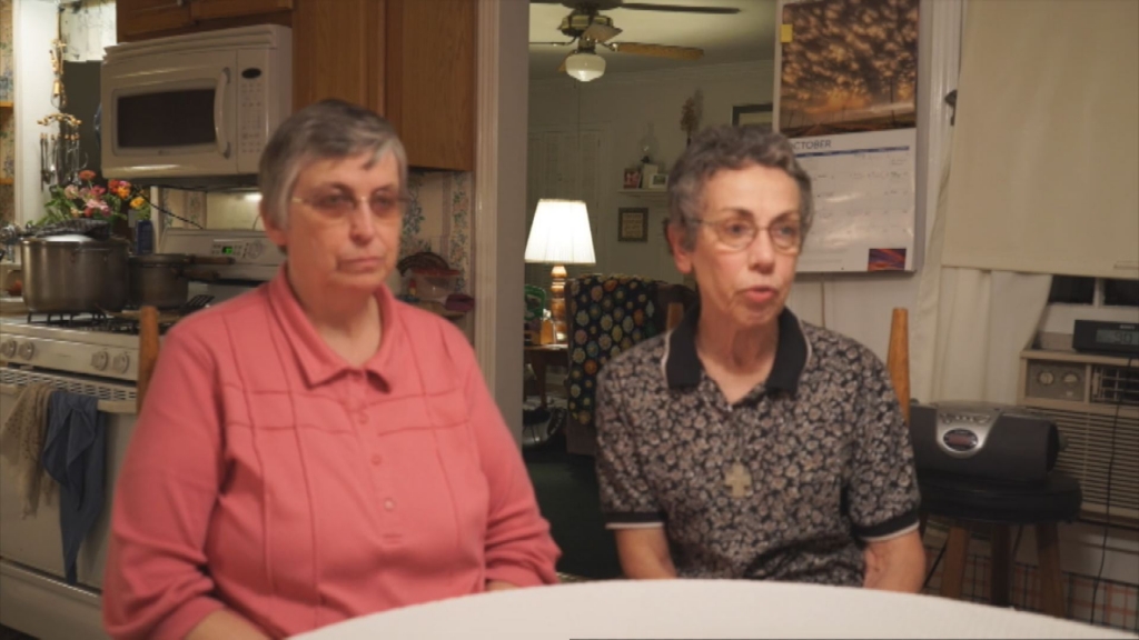 Left to Right Paula Merrill and Margaret Held