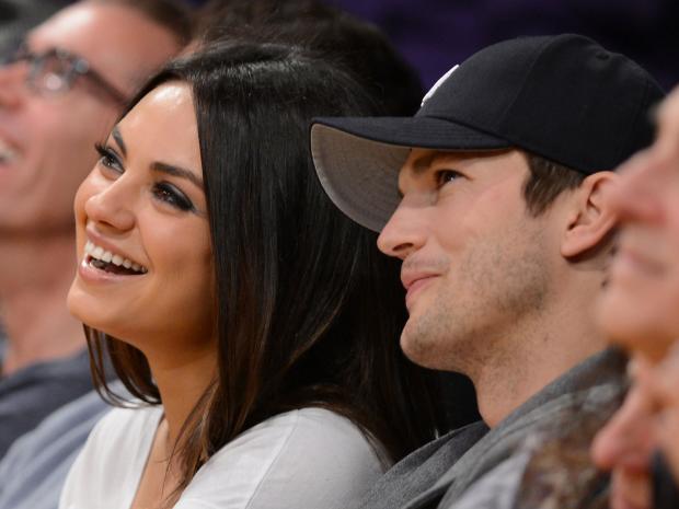 Ashton Kutcher and Mila Kunis Are 'Arm Chair Olympians' in Adorable Photo During Rio Opening Ceremony