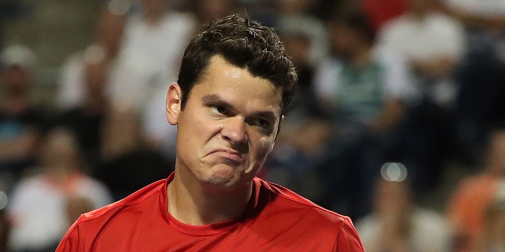 Milos Raonic out of 2016 Rogers Cup tennis images