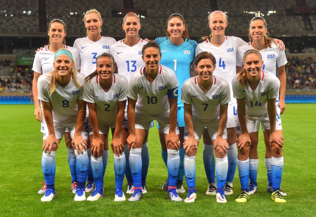 Hope Solo & USWNT blank New Zealand