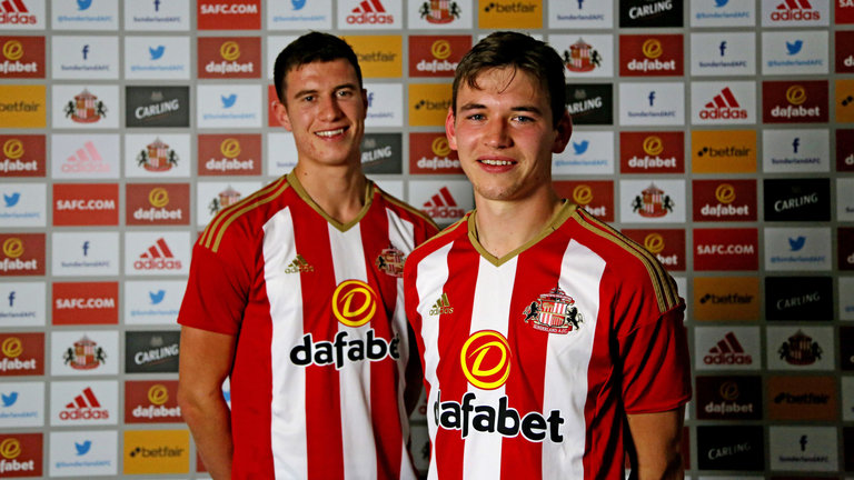 Paddy Mc Nair and Donald Love have signed permanent deals with Sunderland