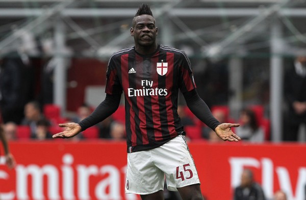 Liverpool striker Mario Balotelli spent last season on loan to AC Milan