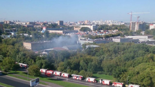 At least 16 dead in Moscow warehouse fire