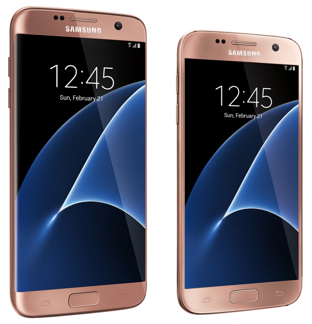 Pink Gold Galaxy S7 and S7 edge