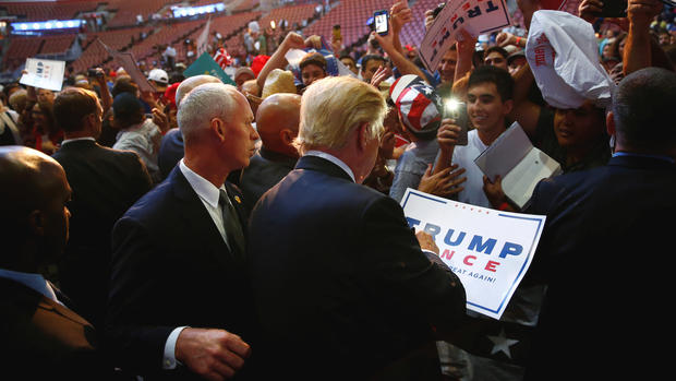 Republican U.S. presidential nominee Donald Trump speaks to the Detroit Economic Club at the Cobo Center in Detroit Michigan