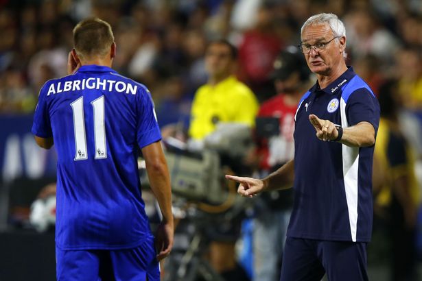 Claudio Ranieri gestures