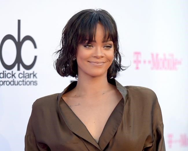 Rihanna arrives at the Billboard Music Awards in Las Vegas. MTV announced Thursday Aug. 11 2016 that Rihanna who released her first album in 2005 will earn the Michael Jackson video vanguard award at the Aug. 2