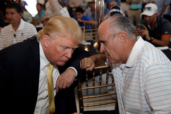 Giuliani, backing Trump, appears to briefly forget 9/11