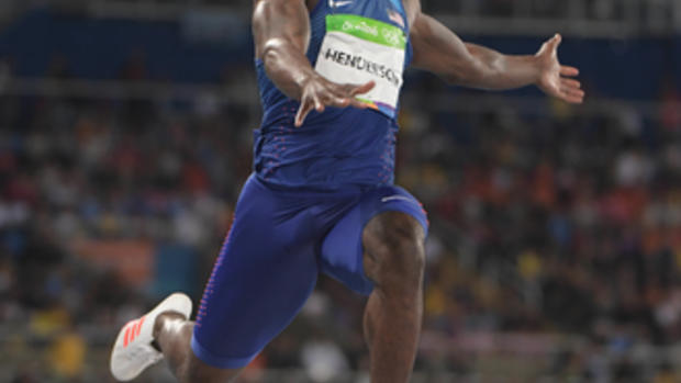 London long jump champ Rutherford scrapes into final