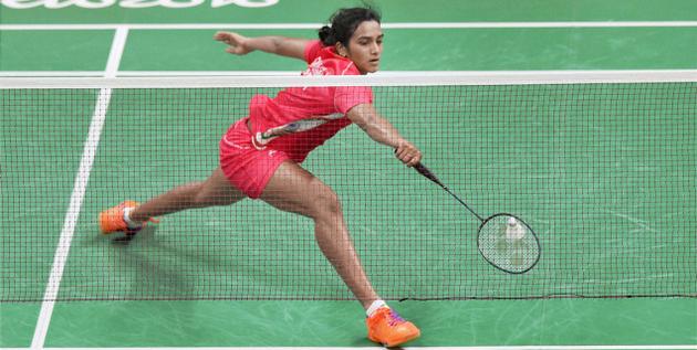 STRAIGHTFORWARD WIN:P.V. Sindhu used her reach and power to sail past Tai Tzu-ying of Chinese Taipei