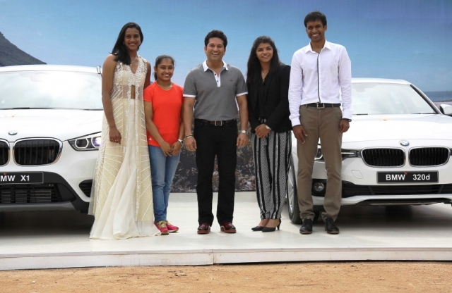 Sachin Tendulkar gifts BMW cars to PV Sindhu Dipa Karmakar Sakshi Malik and Gopichand