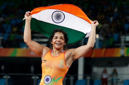 Wrestler Sakshi wins first medal-a bronze for India in Rio Olympics