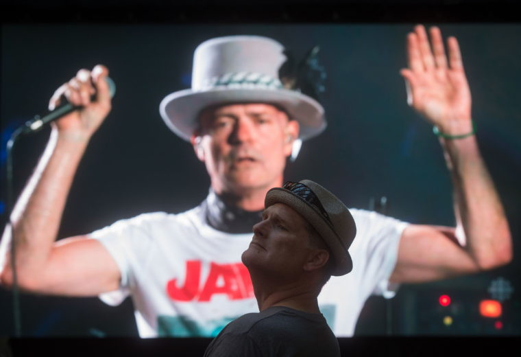 Singer Gord Downie delighted fans during the final show of The Tragically Hip's'Man Machine Poem tour