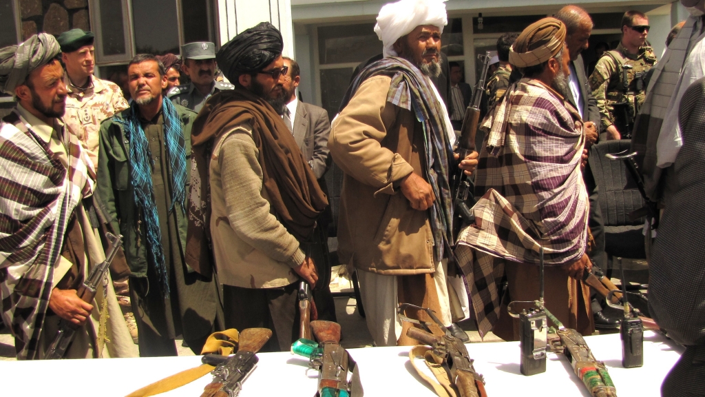 Taliban Fighters. Image source Wikimedia Commons